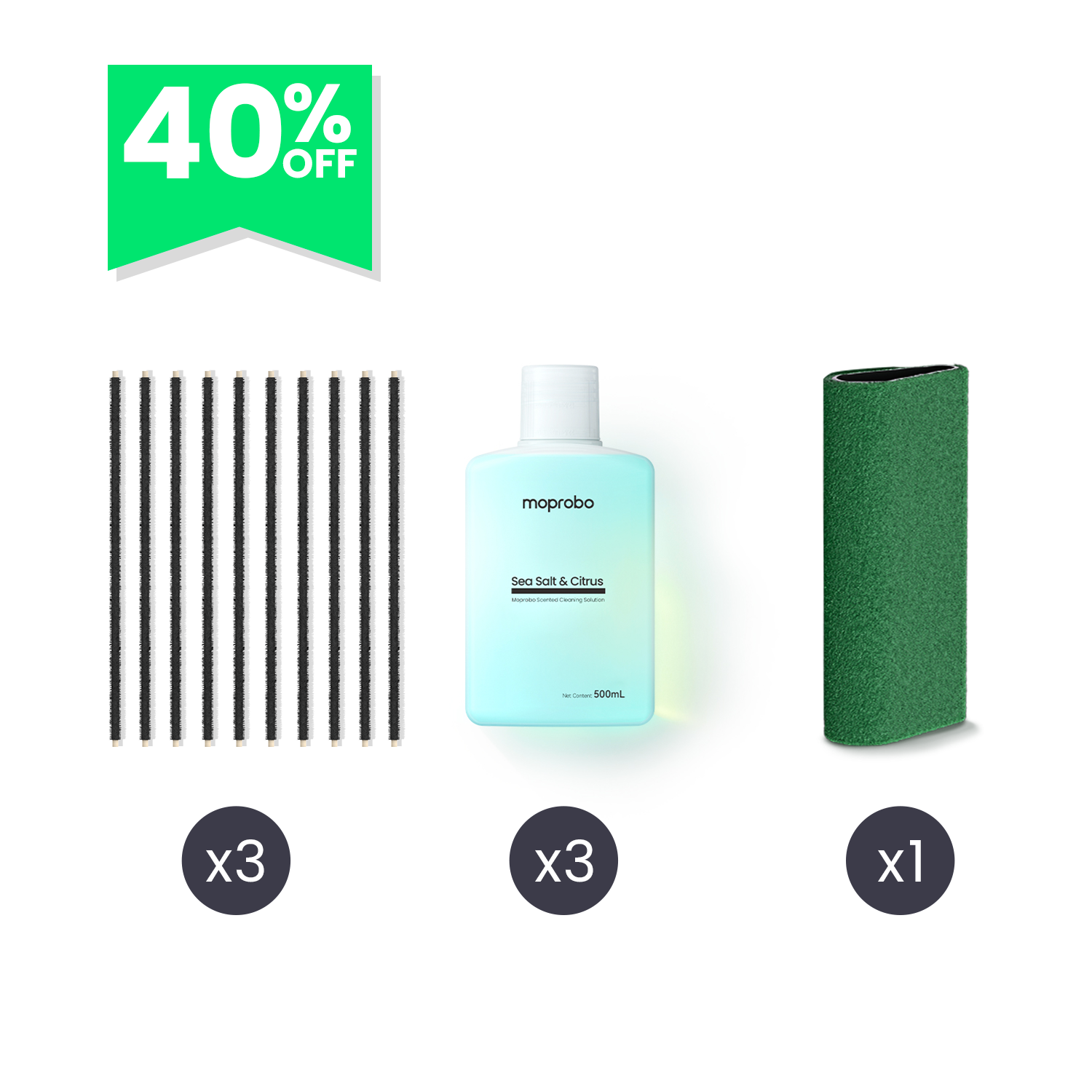 1-Year Wash Accessories Bundle for M2 Turbo (Not for M1 Gold)