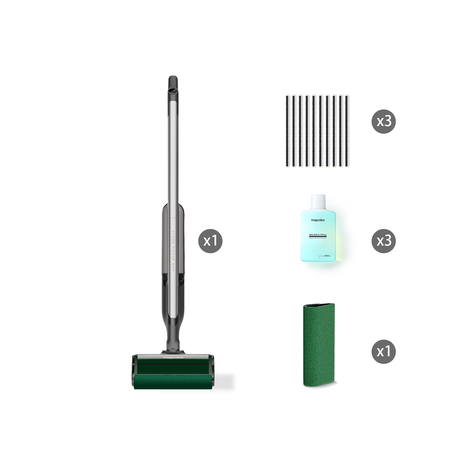 Pickup Mop M2 Turbo 1-Year Wash Bundle