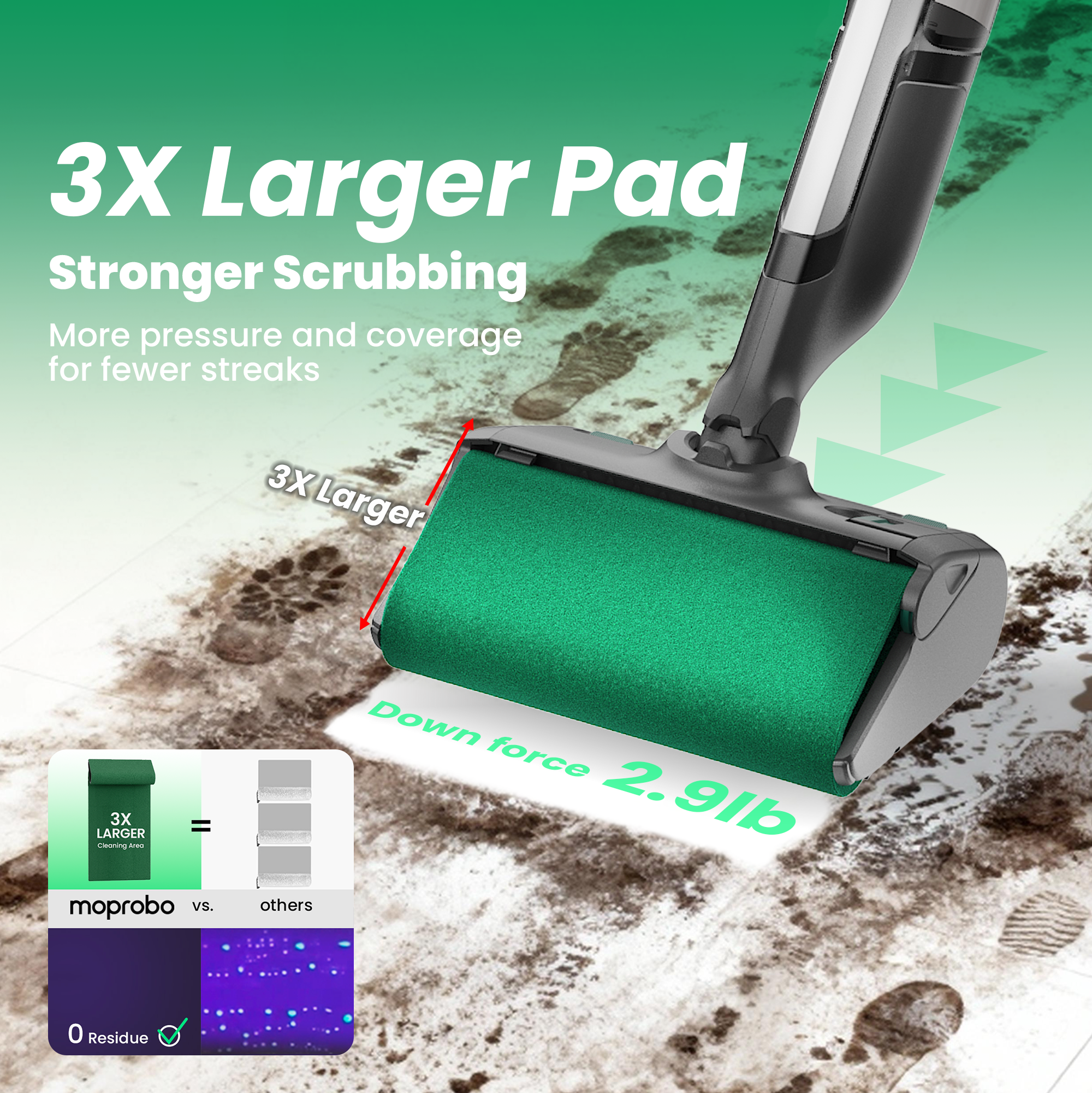 moprobo Pickup Mop M2 Turbo clean