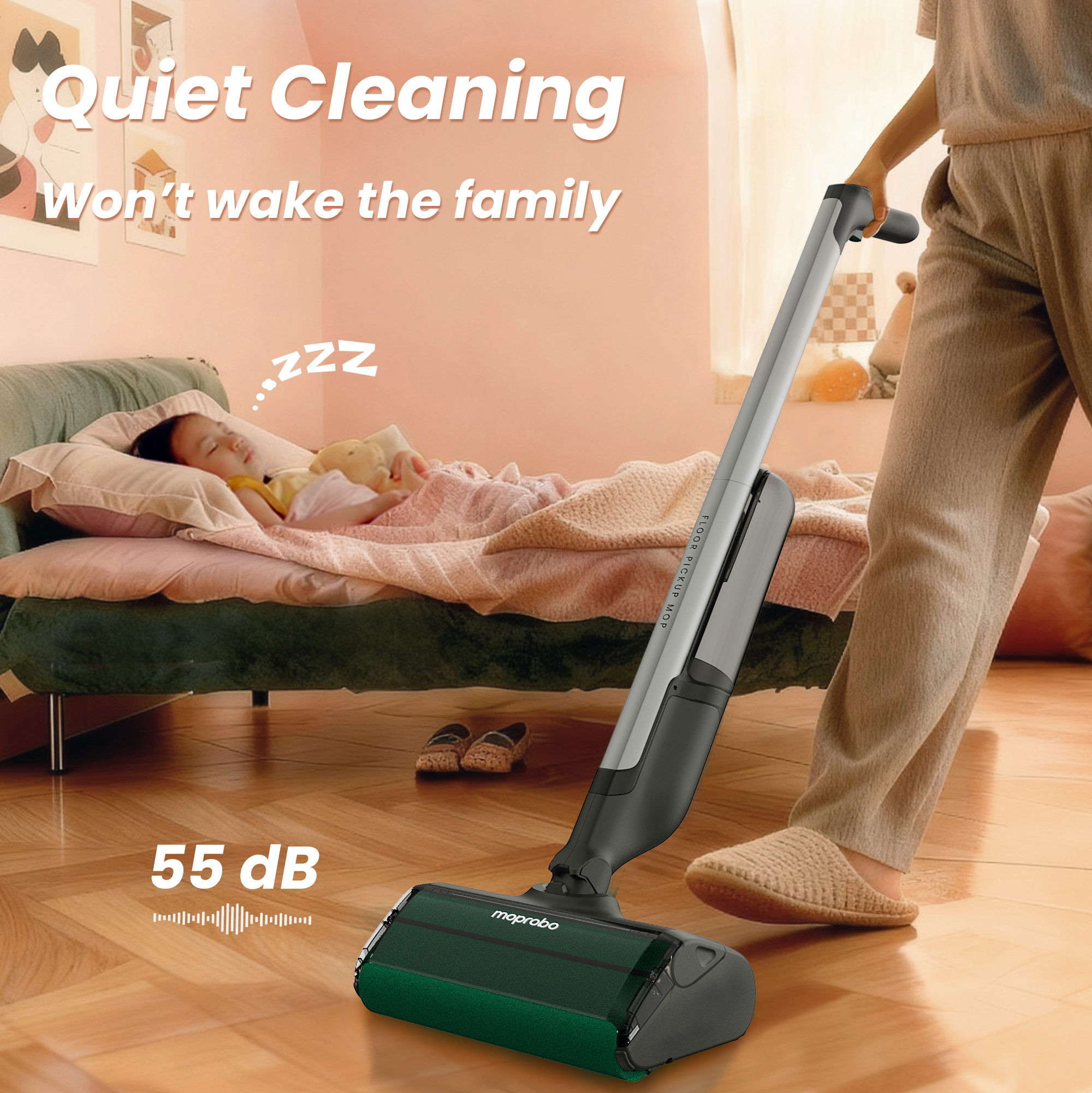 moprobo Pickup Mop M2 Turbo quiet