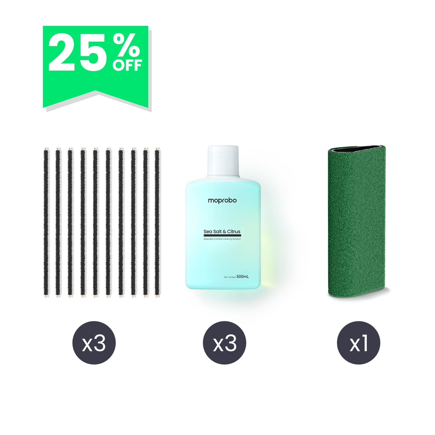 1-Year Wash Accessories Bundle for M2 Turbo (Not for M1 Gold)