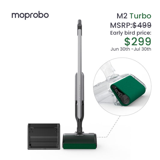 Moprobo Cordless 4 in 1 Pickup Mop M2 Turbo