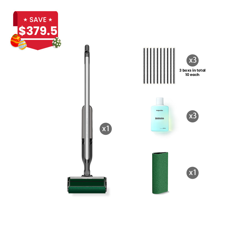 Moprobo Cordless 4 in 1 Pickup Mop M2 Turbo