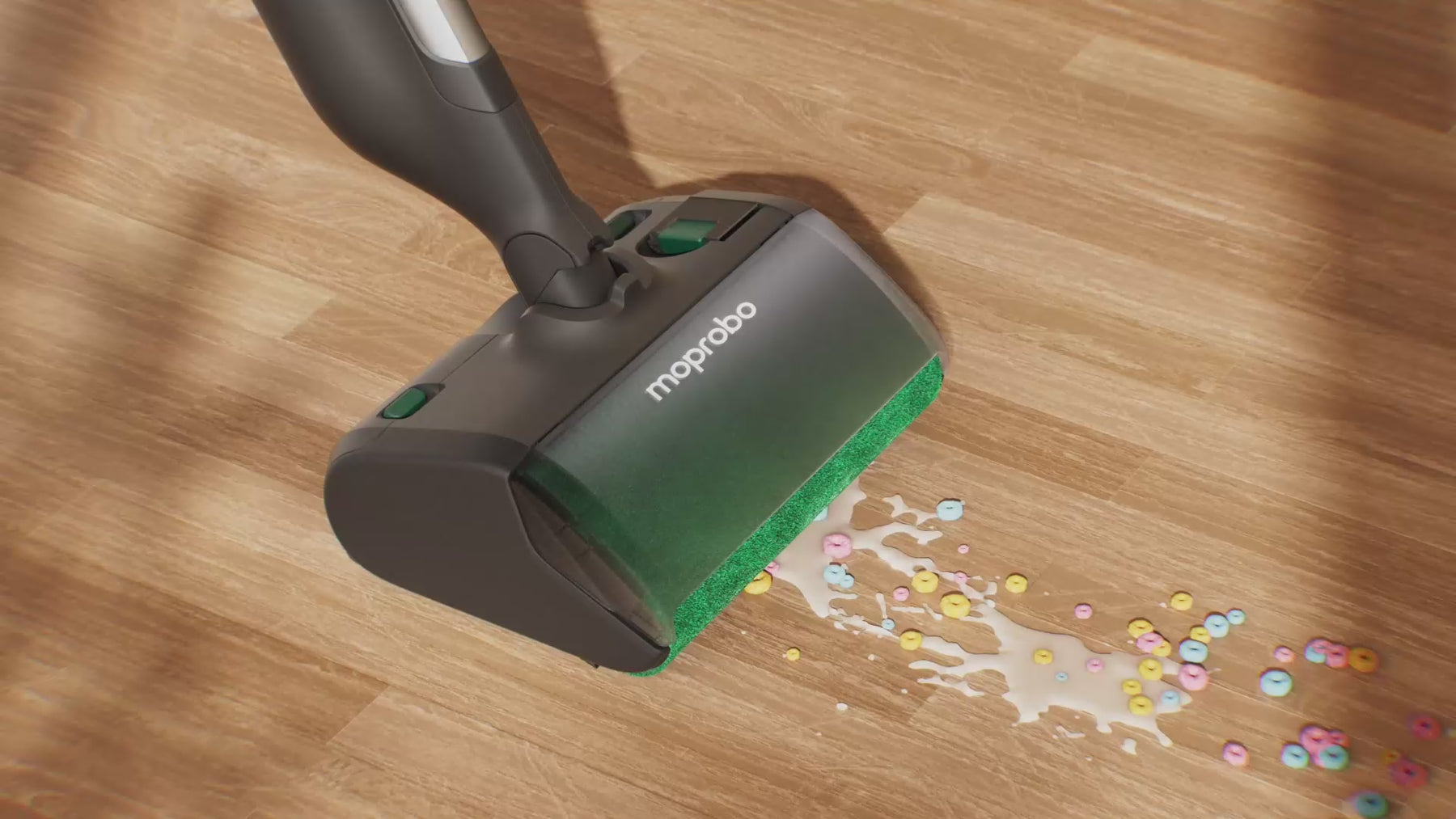 How Does moprobo M2 Turbo Pick Up Messes?